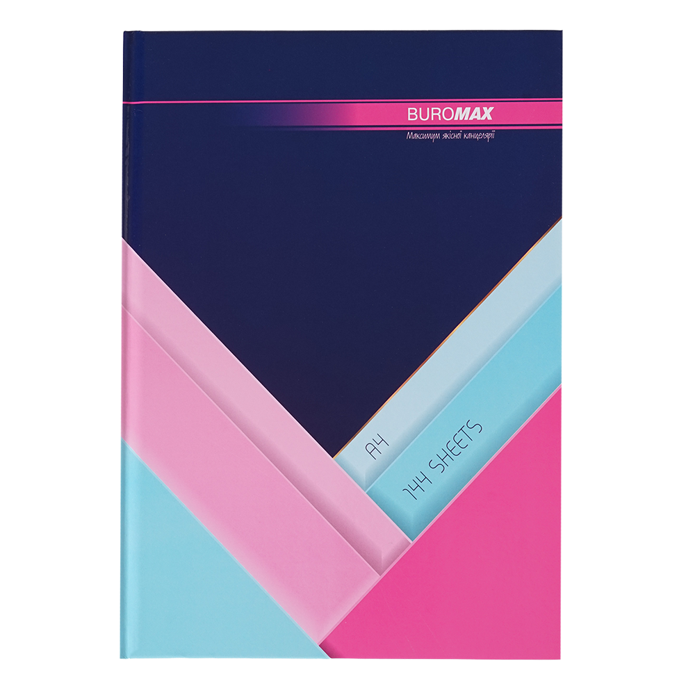 Канцелярська книга Buromax MODEST А4 144 аркушів, клітинка BM.24419102-03i