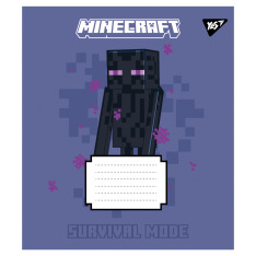Зошит учнівський шкільний Yes Minecraft Signs А5 24 аркушів клітинка 767561. Фото 4