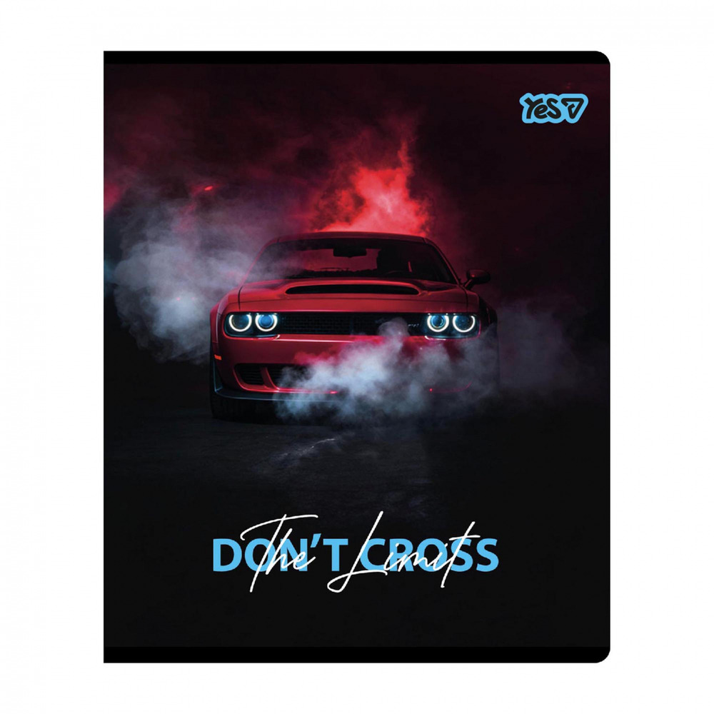 Зошит учнівський Yes Don't cross А5 24 аркушів клітинка 768575. Фото 2