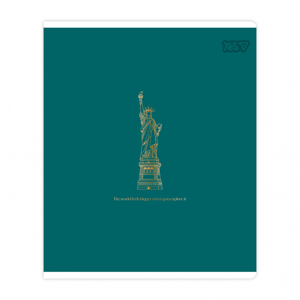 Зошит учнівський Yes Urban gold А5 96 аркушів клітинка 768559. Фото 2
