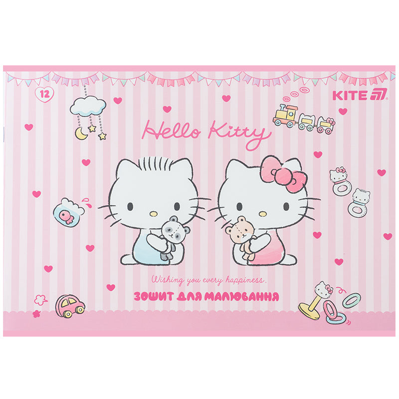 Альбом для малювання Kite Hello Kitty HK25-241-1, 12 аркушів. Фото 9