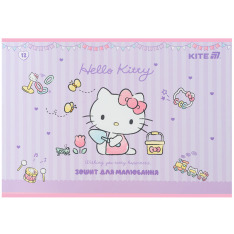 Альбом для малювання Kite Hello Kitty HK25-241-1, 12 аркушів. Фото 3