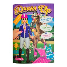Книга-одягалка з наліпками Dress Up мікс дизайнів . Фото 4