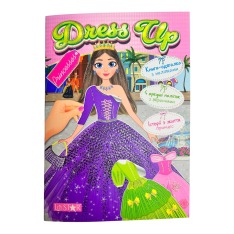 Книга-одягалка з наліпками Dress Up мікс дизайнів . Фото 3