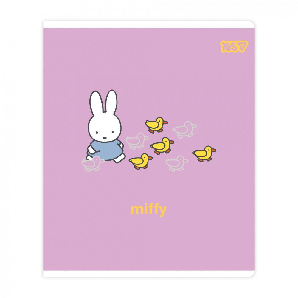 Зошит учнівський Yes Miffy Bunny А5 12 аркушів коса лінія 768599. Фото 6