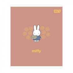 Зошит учнівський Yes Miffy Bunny А5 18 аркушів клітинка 768598. Фото 4