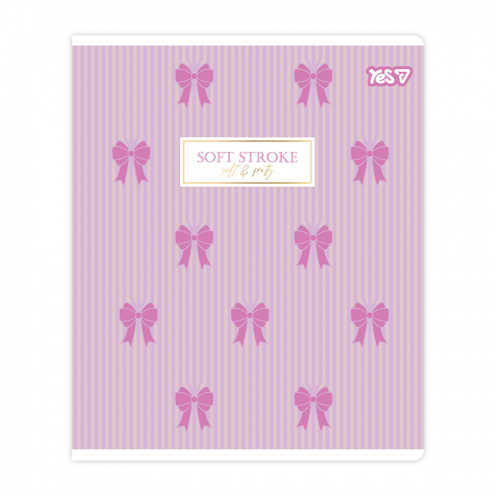 Зошит учнівський Yes Pink bow А5 24 аркушів клітинка 768566. Фото 2