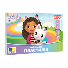 Пластилін Yes Gabby Dollhouse 8 кольорів 160 г 540727