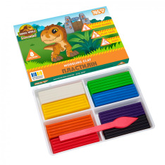 Пластилін Yes Jurassic World Kids 8 кольорів 160 г 540728. Фото 2