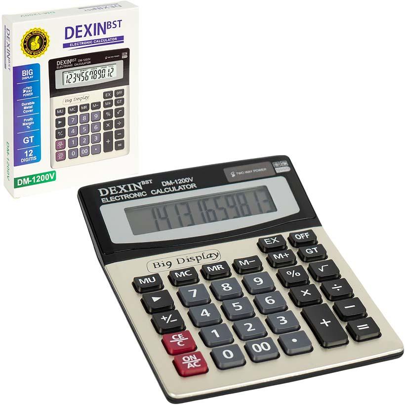 Калькулятор DEXIN 12 розрядів DM1200V