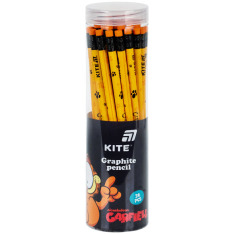 Олівець графітний тригранний з гумкою Kite Garfield GF26-046