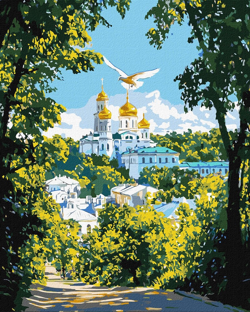 Картина за номерами Ideyka. Собор духовності 40х50см