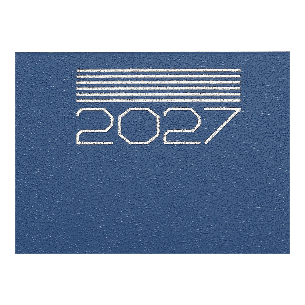 Щоденник датований Buromax Next 2027р A5 з вінілпапіру 320 сторінок синій BM.21201-02. Фото 4