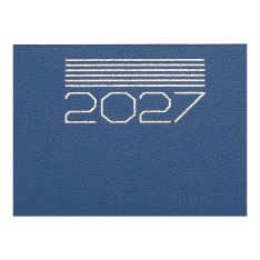 Щоденник датований Buromax Next 2027р A5 з вінілпапіру 320 сторінок синій BM.21201-02. Фото 4