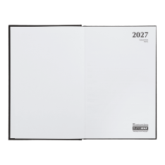 Щоденник датований Buromax Flow 2027р A5 з вінілпапіру 320 сторінок сірий BM.21200-09. Фото 7