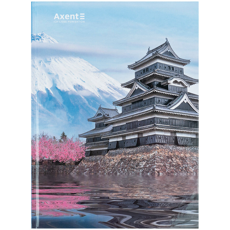 Книга записна Axent City Tokyo А4- 203х273 мм, 96 аркушів, клітинка 8425-7-A
