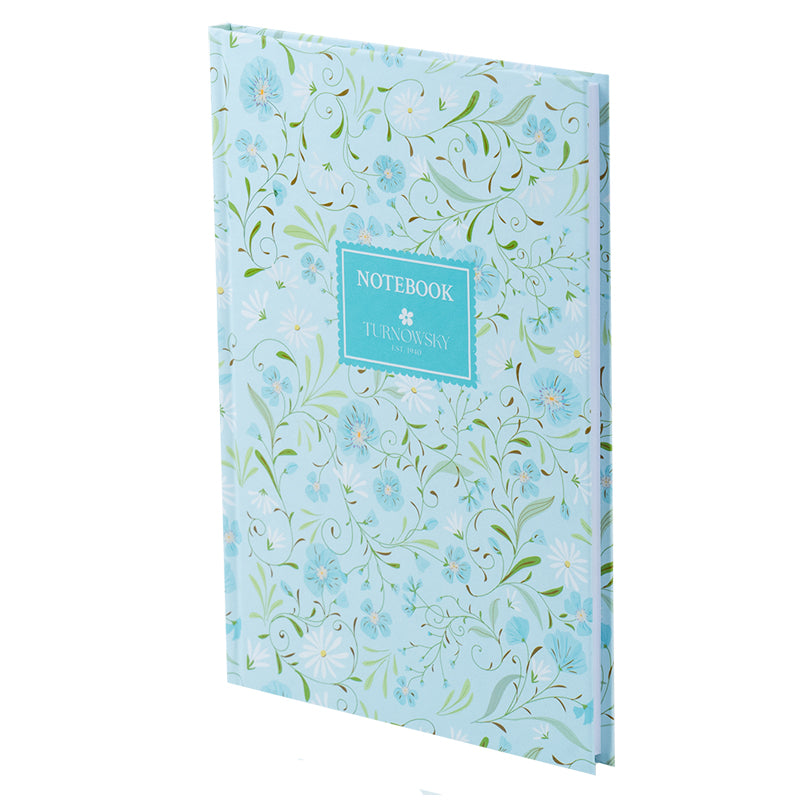 Книга записна Axent Turnowsky Floral 2 8457-11-A-TR, А5, 96 аркушів, клітинка, тверда обкладинка. Фото 2