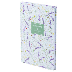 Книга записна Axent Turnowsky Floral 3 8457-12-A-TR, А5, 96 аркушів, клітинка, тверда обкладинка. Фото 2