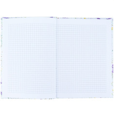 Книга записна Axent Turnowsky Floral 3 8457-12-A-TR, А5, 96 аркушів, клітинка, тверда обкладинка. Фото 4
