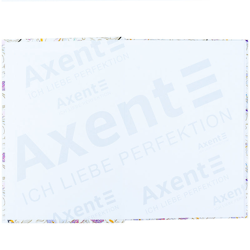 Книга записна Axent Turnowsky Floral 4 8457-13-A-TR, А5, 96 аркушів, клітинка, тверда обкладинка. Фото 3