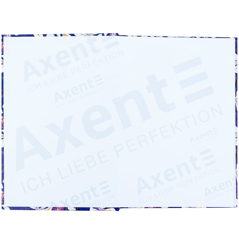 Книга записна Axent Turnowsky Floral 5 8457-14-A-TR, А5, 96 аркушів, клітинка, тверда обкладинка. Фото 3