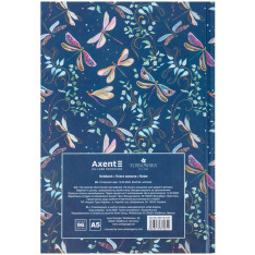 Книга записна Axent Turnowsky Floral 6 8457-15-A-TR, А5, 96 аркушів, клітинка, тверда обкладинка. Фото 5