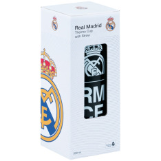 Термочашка з трубочкою Kite FC Real Madrid RL26-1264, 500мл. Фото 3