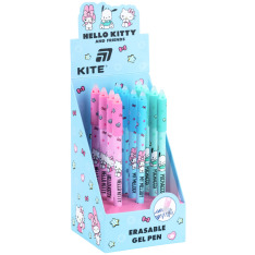 Ручка Kite гелева пиши-стирай Hello Kitty and Friends HK26-350-1, синя