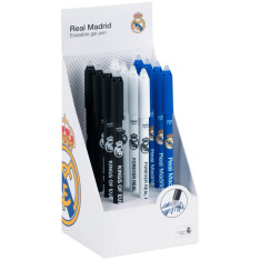 Ручка Kite гелева пиши-стирай Real Madrid RL26-350, синя