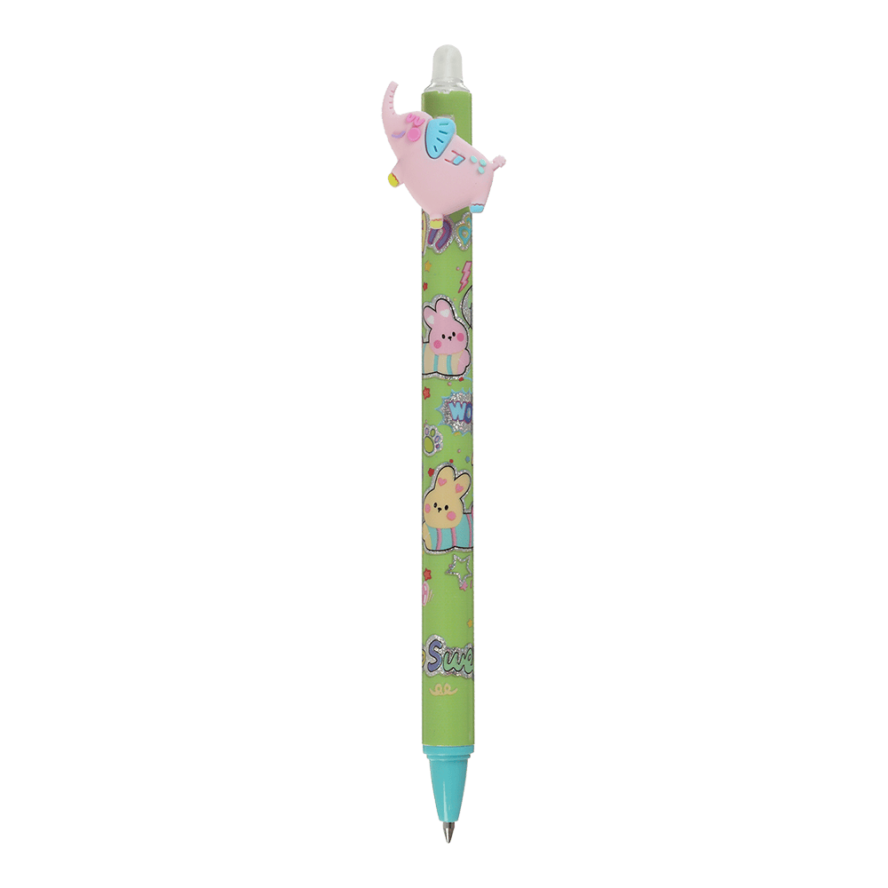Ручка ZiBi пиши-стирай SILLY CATS 0.5 мм синя KIDS Line ZB.22155. Фото 4