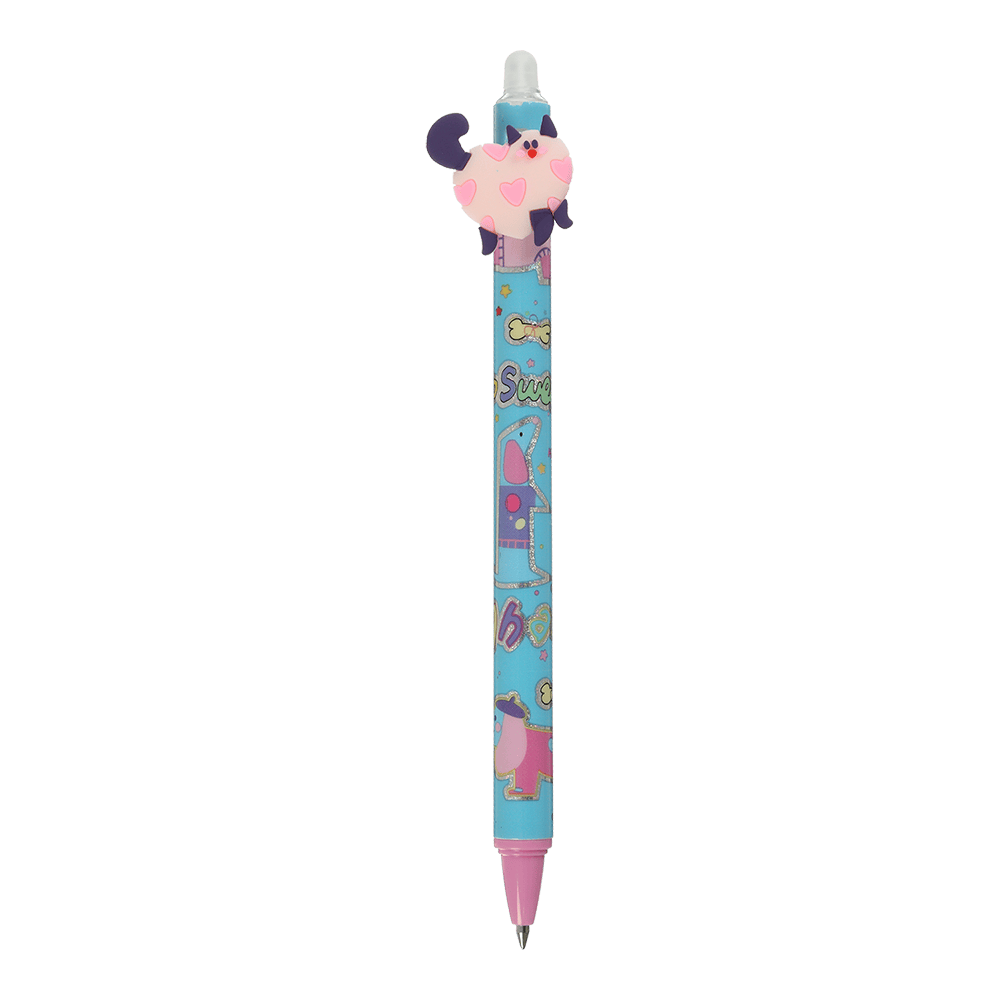 Ручка ZiBi пиши-стирай SILLY CATS 0.5 мм синя KIDS Line ZB.22155. Фото 6