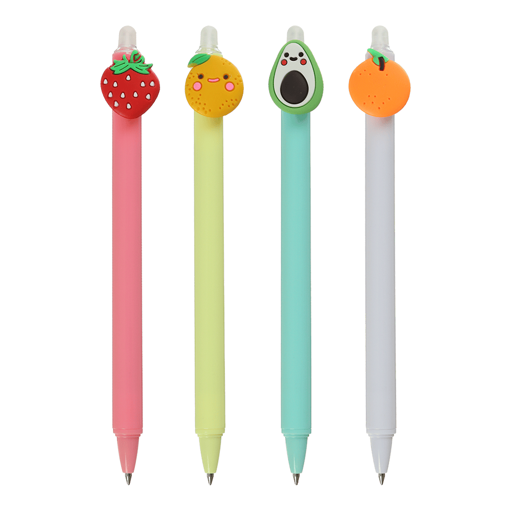 Ручка ZiBi пиши-стирай FRUITS 0.5 мм синя KIDS Line ZB.22157 . Фото 2