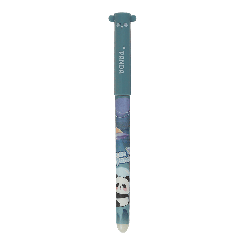 Ручка ZiBi пиши-стирай CUTE PANDAS 0.5 мм синя KIDS Line ZB.22159. Фото 5