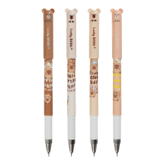 Ручка ZiBi пиши-стирай FUNNY BEARS 0.5 мм синя KIDS Line ZB.22162. Фото 2