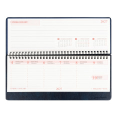 Планінг (щотижневик) настільний Leo Planner Persona 30х14 см датований 2027 синій 128 сторінок 252743. Фото 8