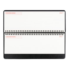 Планінг (щотижневик) настільний Leo Planner Persona 30х14 см датований 2027 чорний 128 сторінок 252742. Фото 9