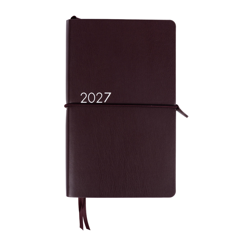 Щоденник діловий Leo Planner Glory 12х20 cм датований 2027 м'який коричневий 352 сторінки 252718. Фото 2