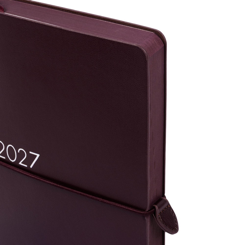 Щоденник діловий Leo Planner Glory 12х20 cм датований 2027 м'який коричневий 352 сторінки 252718. Фото 3