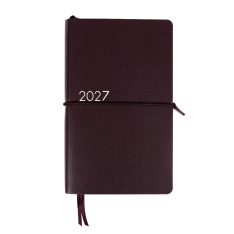 Щоденник діловий Leo Planner Glory 12х20 cм датований 2027 м'який коричневий 352 сторінки 252718. Фото 2