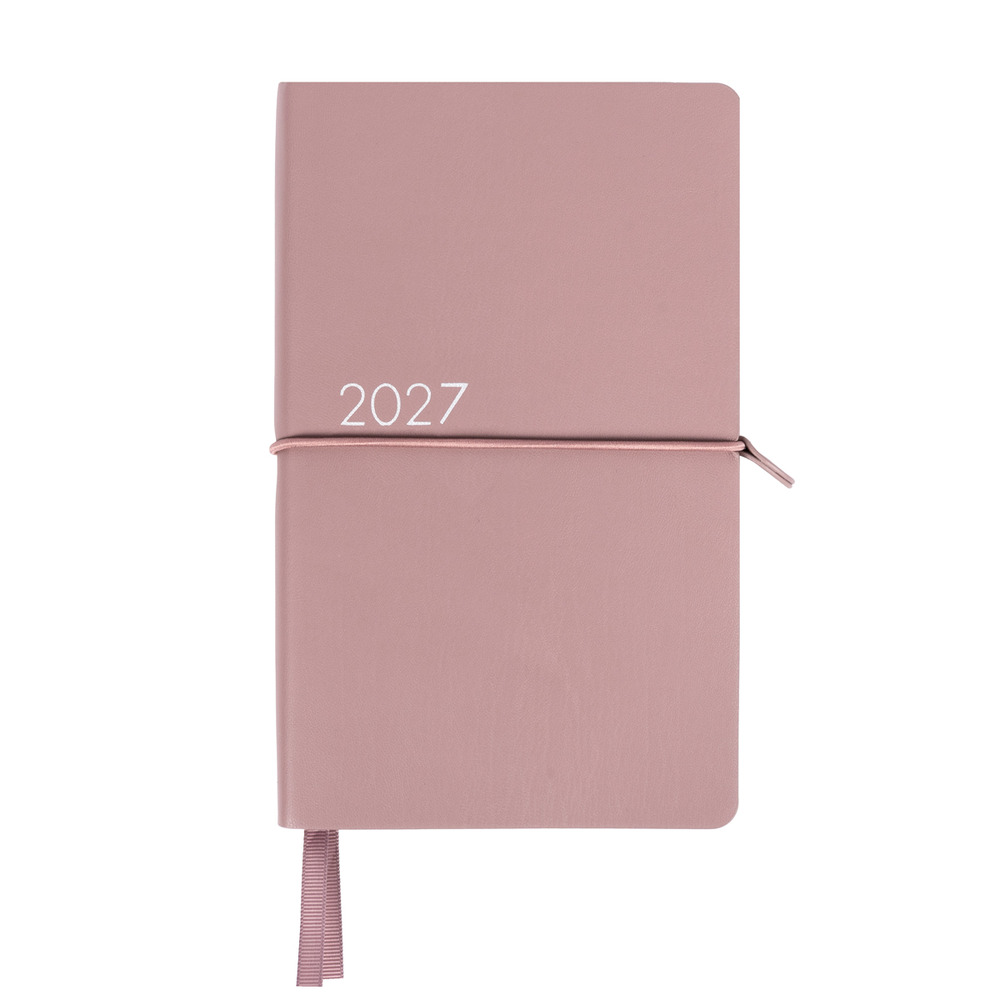 Щоденник діловий Leo Planner Glory 12х20 cм датований 2027 м'який рожевий 352 сторінки 252719. Фото 2