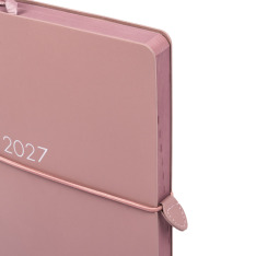 Щоденник діловий Leo Planner Glory 12х20 cм датований 2027 м'який рожевий 352 сторінки 252719. Фото 3