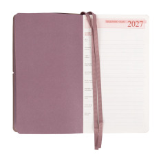 Щоденник діловий Leo Planner Glory 12х20 cм датований 2027 м'який рожевий 352 сторінки 252719. Фото 5