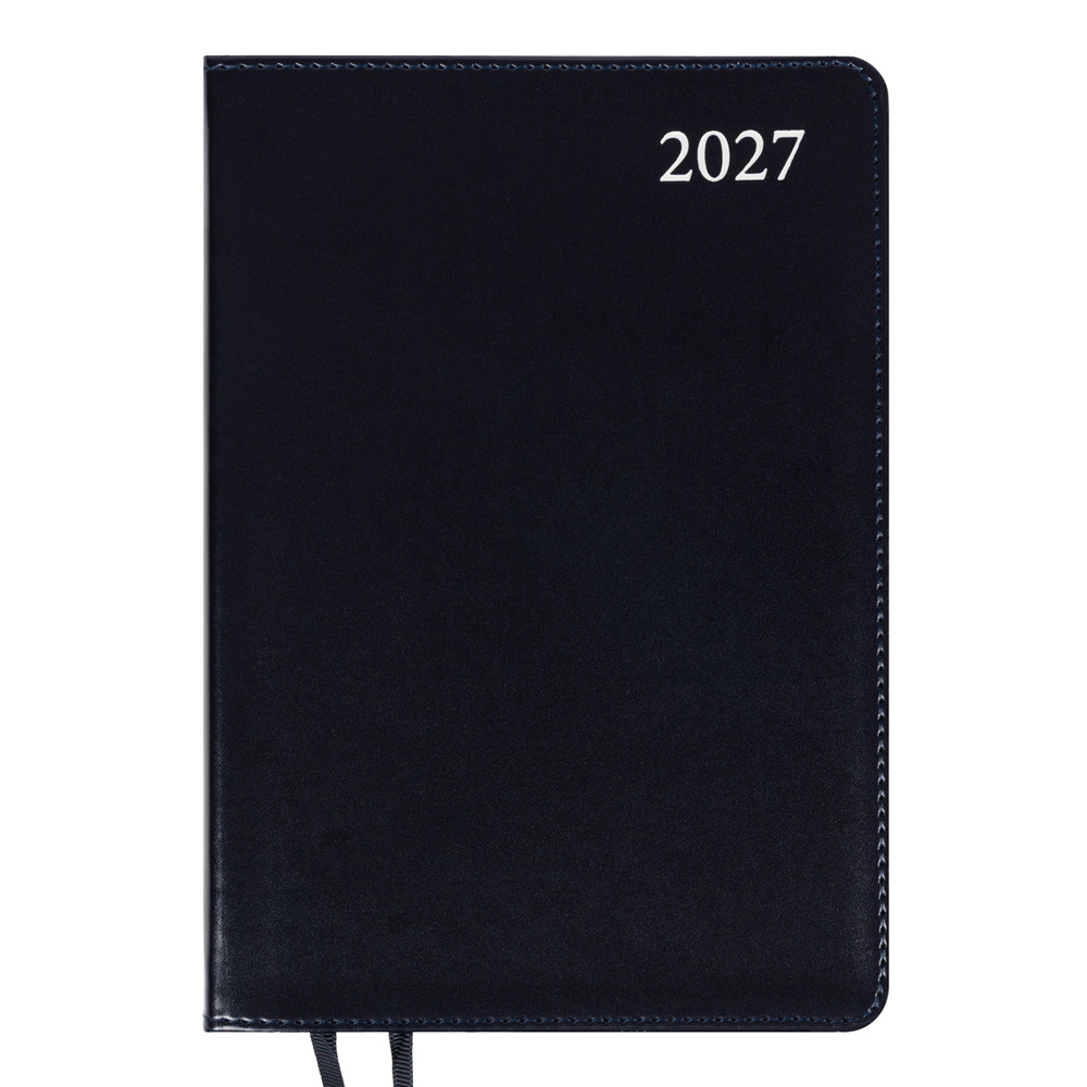 Щоденник діловий Leo Planner Aldento A5 датований 2027 інтегральний чорний 368 сторінок 252732. Фото 2
