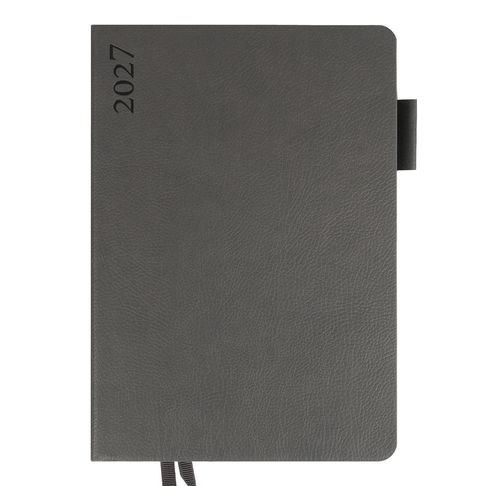 Щоденник діловий Leo Planner датований Binario А5 2027 м'який графіт 368 сторінок 252726. Фото 2