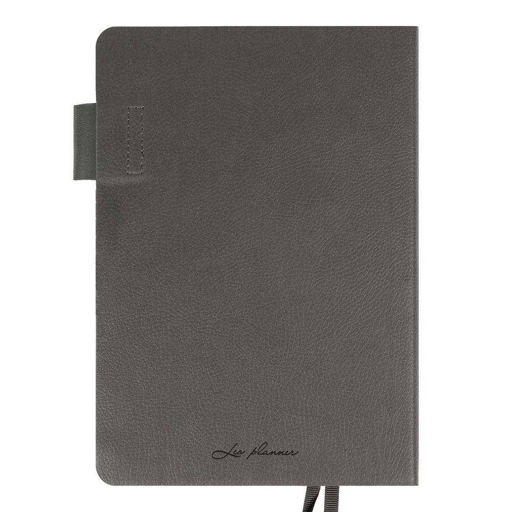 Щоденник діловий Leo Planner датований Binario А5 2027 м'який графіт 368 сторінок 252726. Фото 19