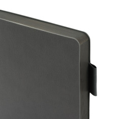 Щоденник діловий Leo Planner датований Binario А5 2027 м'який графіт 368 сторінок 252726. Фото 3