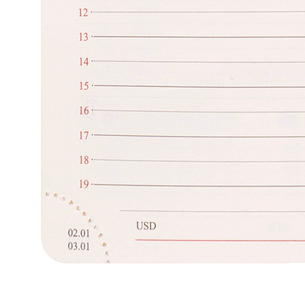 Щоденник діловий Leo Planner Clarity А5 датований 2027 м'який сірий 368 сторінок 252780. Фото 14