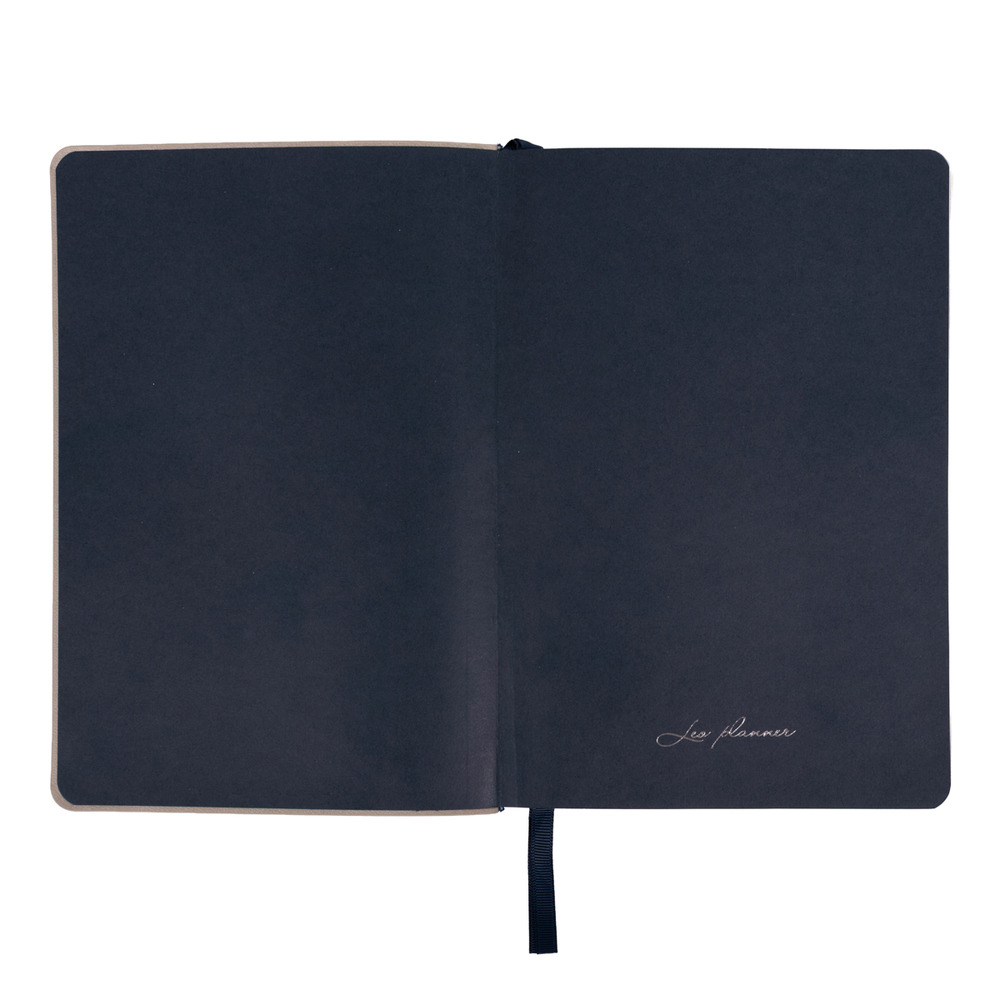 Щоденник діловий Leo Planner Clarity А5 датований 2027 м'який сірий 368 сторінок 252780. Фото 3