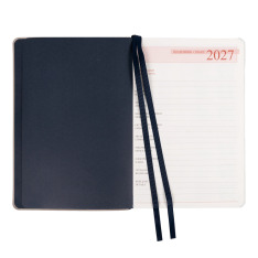 Щоденник діловий Leo Planner Clarity А5 датований 2027 м'який сірий 368 сторінок 252780. Фото 4