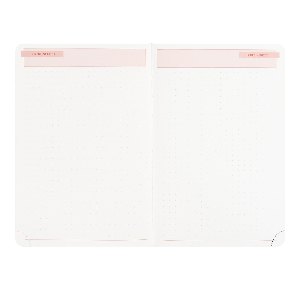 Щоденник діловий Leo Planner Dotts А5 датований твердий чорний 368 сторінок 252777. Фото 14
